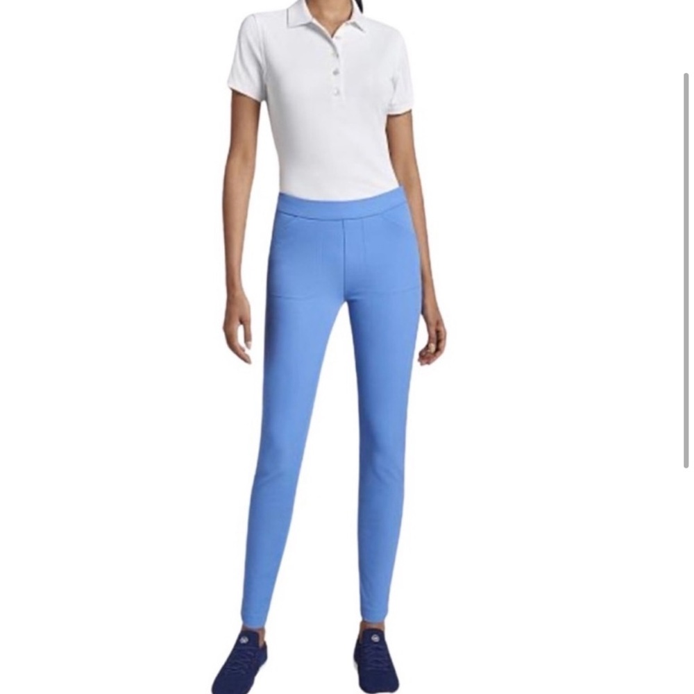 Peter Millar Dynamite Technical Marine Blue Golf perfect 4-way stretch Pants 8 - Picture 3 of 15